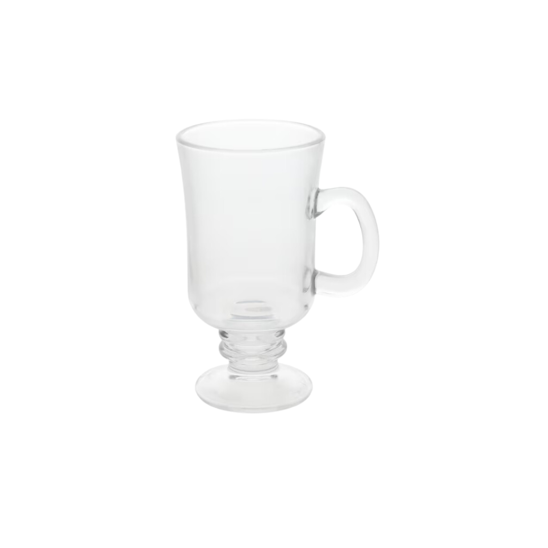 Glass Irish Coffee Mug, 8oz.