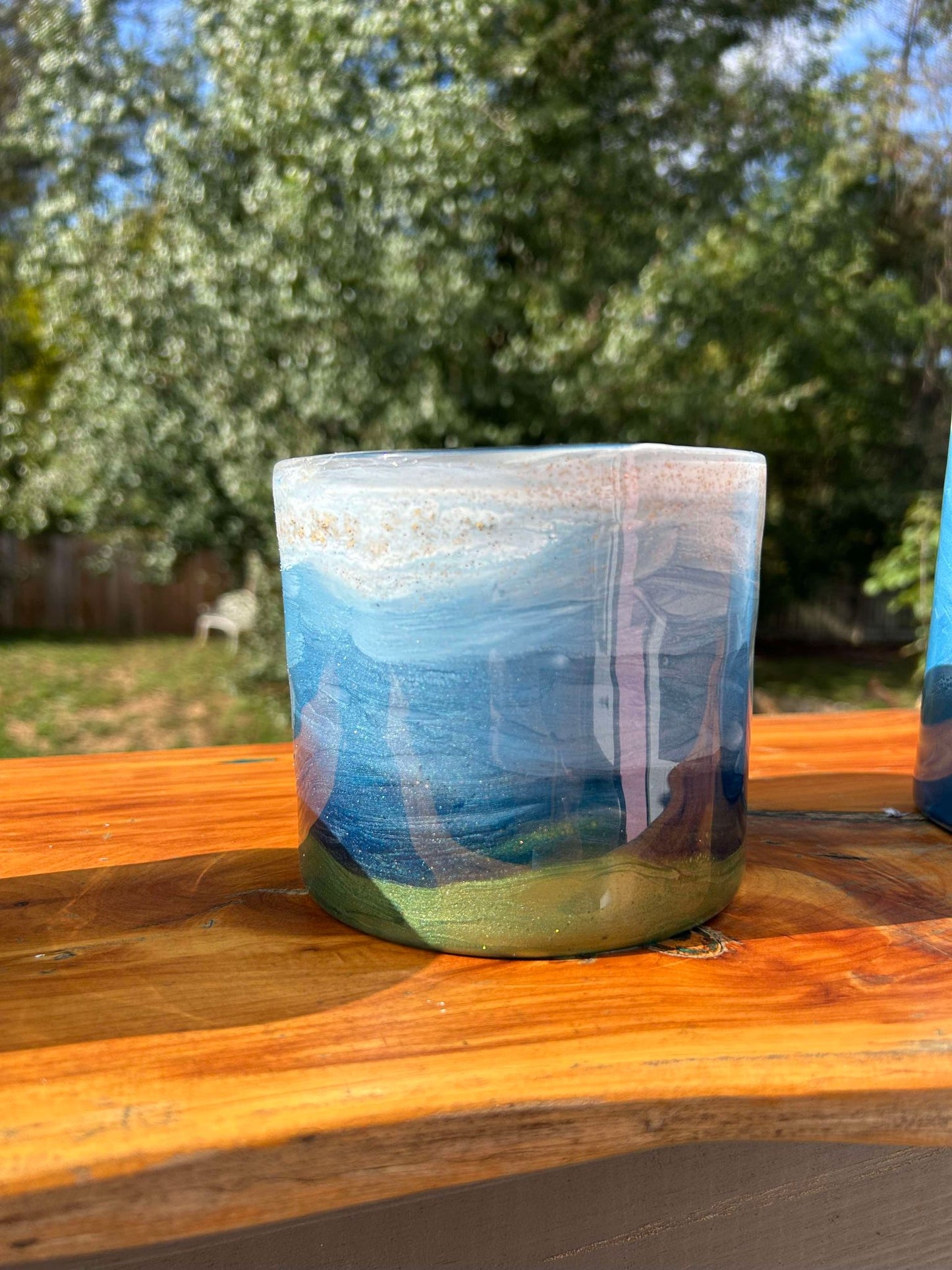 Blue Ridge Mountain Inspired Glassware