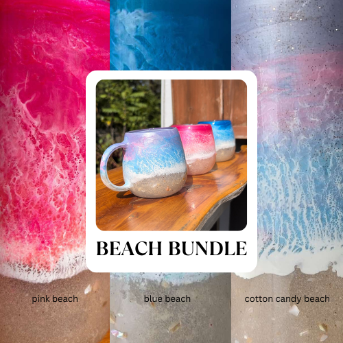 BEACH BUNDLE- BLUE | PINK | COTTON CANDY