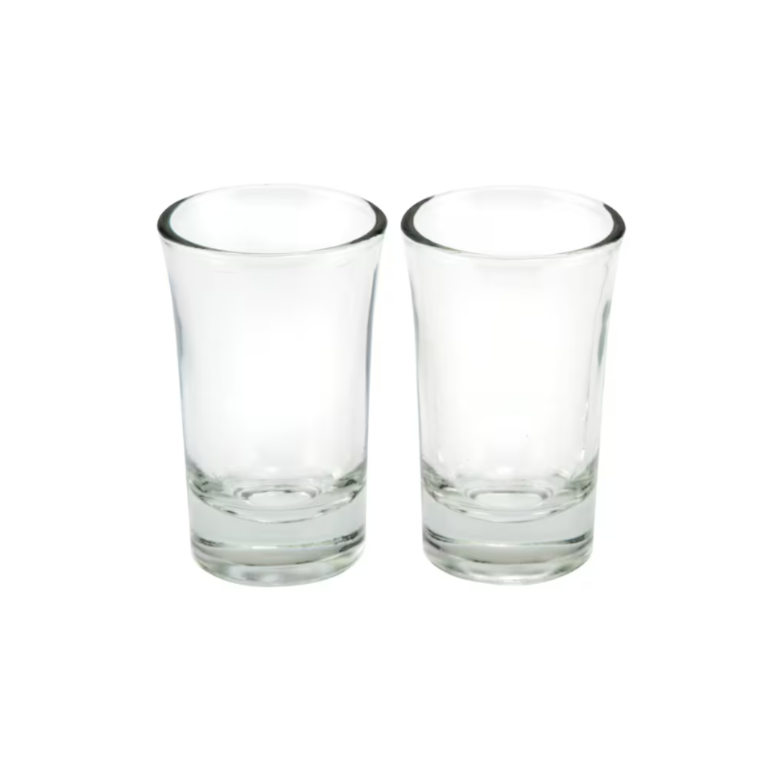 Set of 2 Shot Glasses, 1.5 oz.