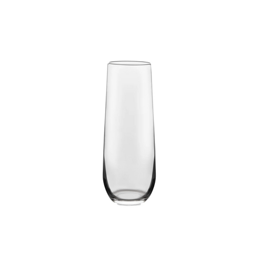 Stemless Glass Champagne Flute, 8.5 oz.