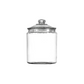 Glass Cookie Jar with lid , 1/2 gallon