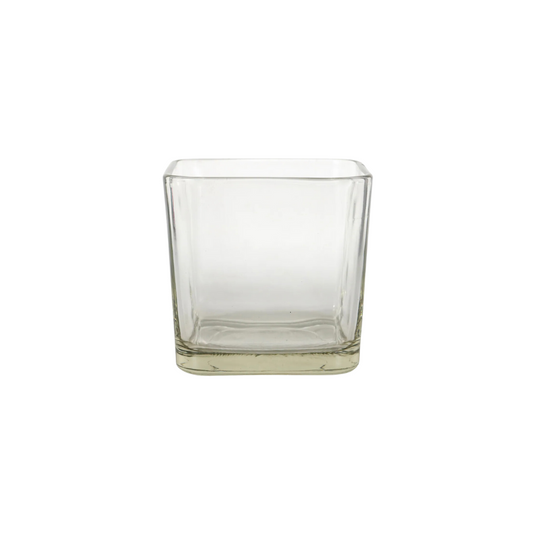 Square Glass Candleholder