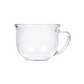 Large Wide Mouth Glass Coffee Mug, 16 oz.
